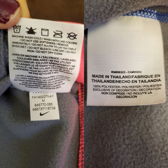 *Like New* Nike therma-fit full zip hoodie - Picture 6 of 6